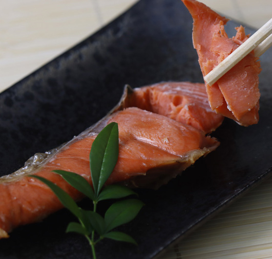 紅鮭切身