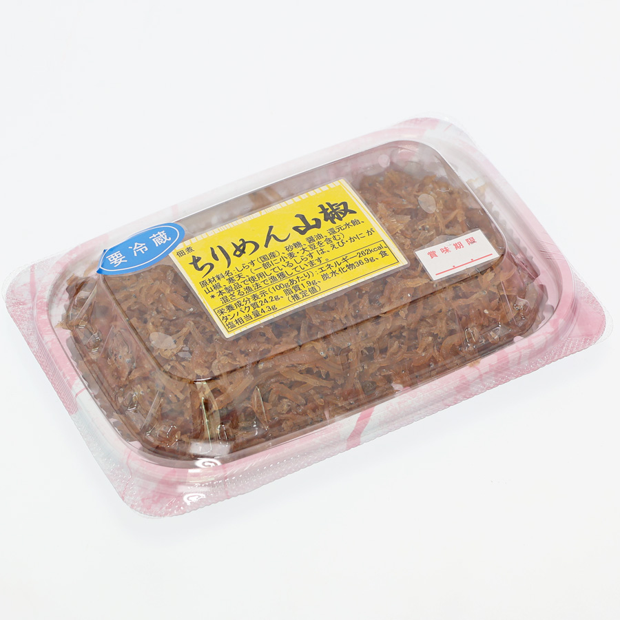 【創業祭】ちりめん山椒（85g）※1P　クール冷蔵便　※包装不可商品
