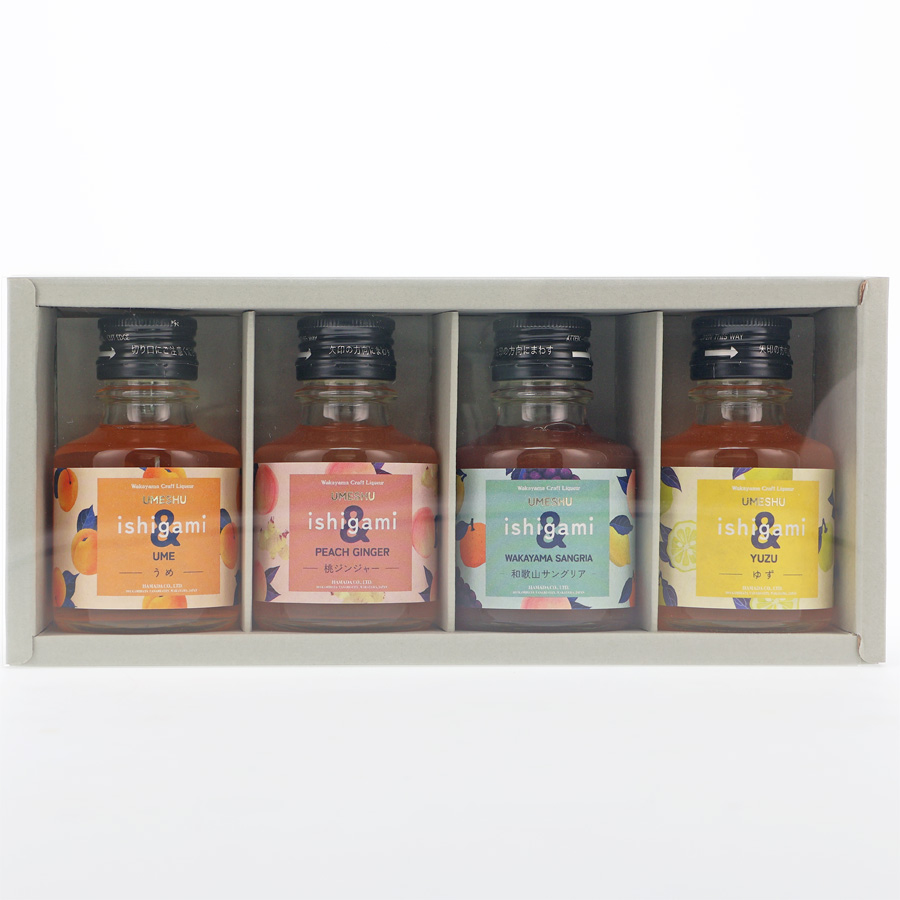 濱田　梅酒ishigami＆　4本セット