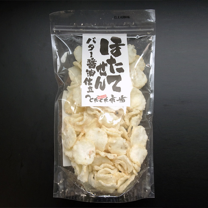 とれとれせんべい　ほたてせんべいバター醤油