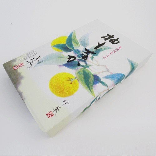 旬菓庵かどや　柚もなか[ゆずもなか]箱入　12個入　