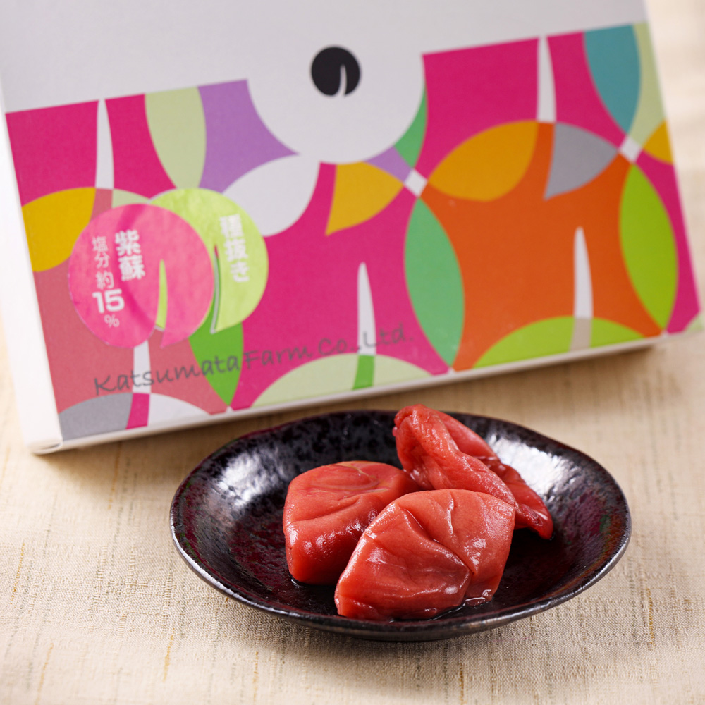 勝股　種抜き　しそ