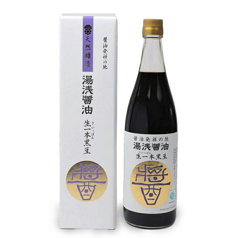 生一本黒豆醤油720ml