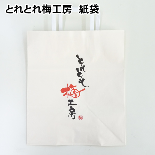 とれとれ梅工房　紙袋
