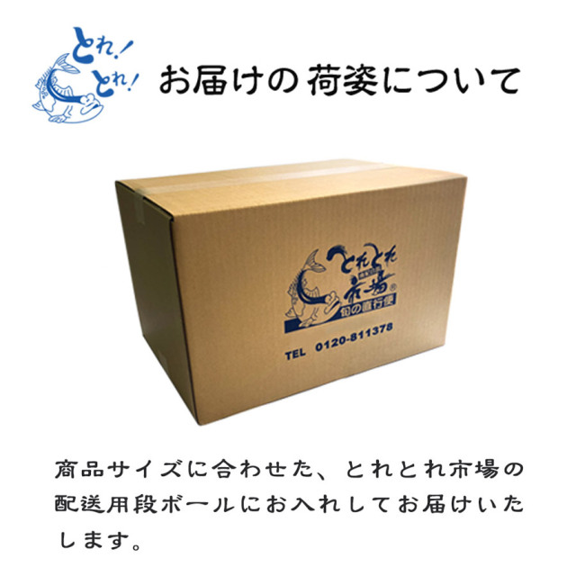 お届けの荷姿　段ボール