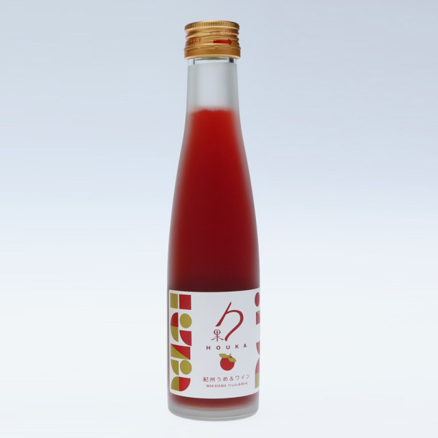 湯浅ワイナリー　勹果　紀州梅＆赤ワイン　180ml