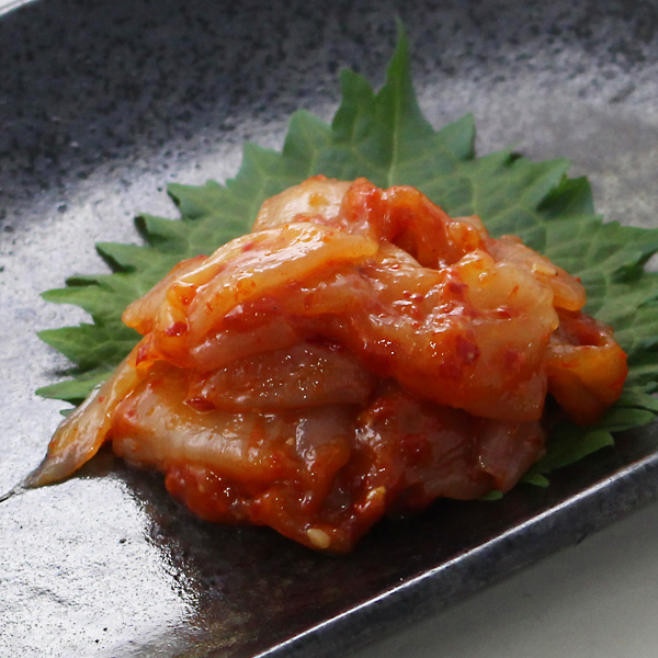 焼酎に合ういかキムチ