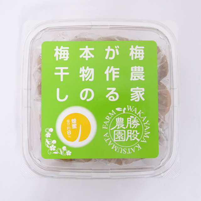 勝股　つぶれ梅はちみつ640g