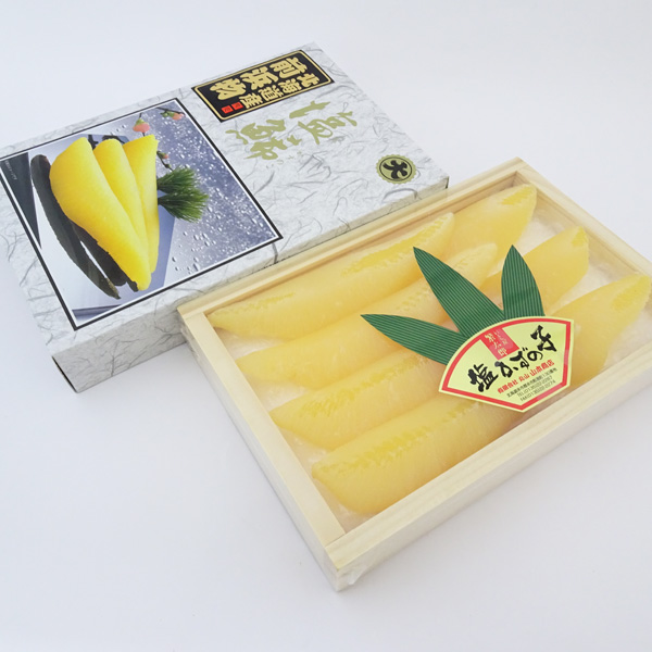 北海道産　前浜物　塩数の子（塩鯑）[大サイズ]（250g）約7本入