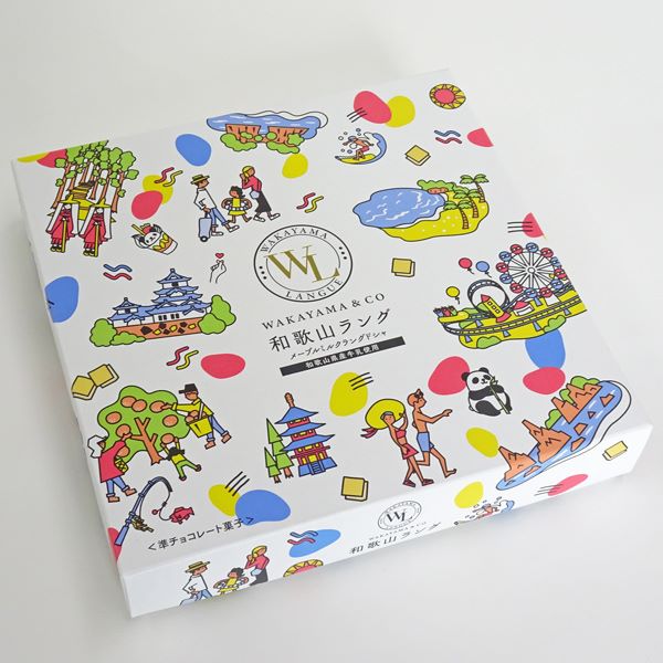 紀伊観光物産 和歌山ラング メープルミルクラングドシャ(12枚入)※専用紙袋付【包装不可】