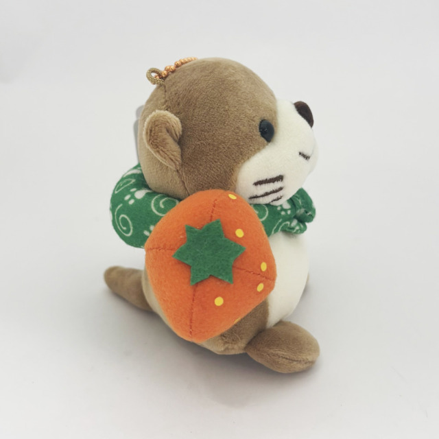 さすらいの旅カワウソ みかん 和歌山限定 ご当地キーホルダー ボール