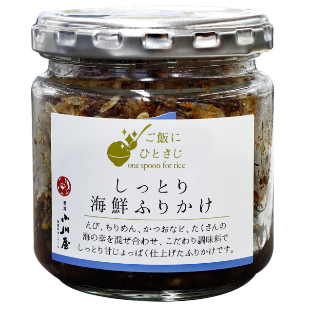 【しっとり海鮮ふりかけ（115g）【瓶詰】ご飯のおとも　ふりかけ　ちりめん　※包装不可商品