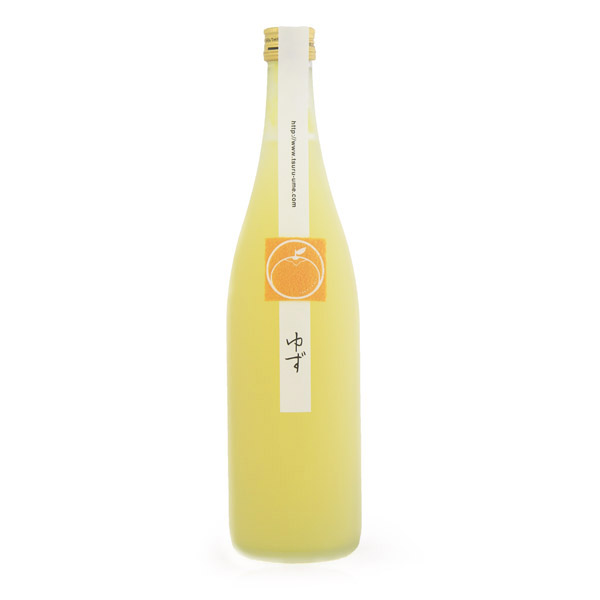 平和酒造　鶴梅　ゆず酒(720ml）　クリアカートン入　柚子酒