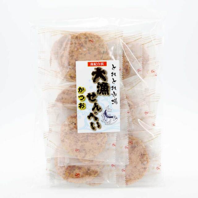 大漁せんべい かつお