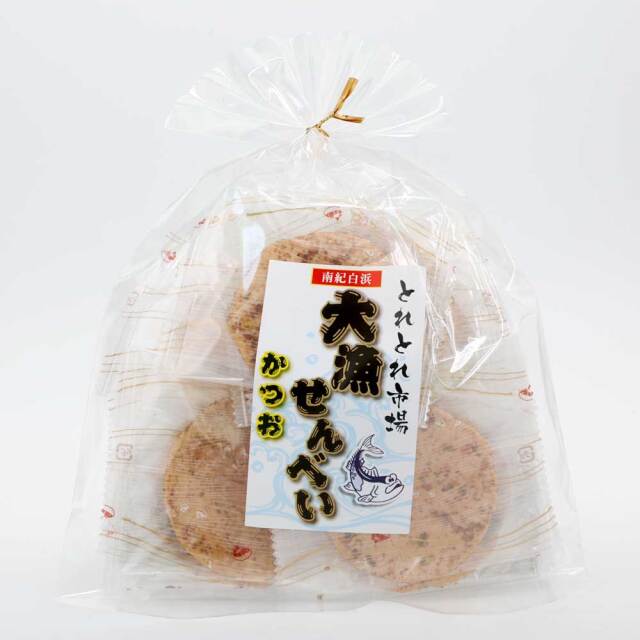 大漁せんべい かつお