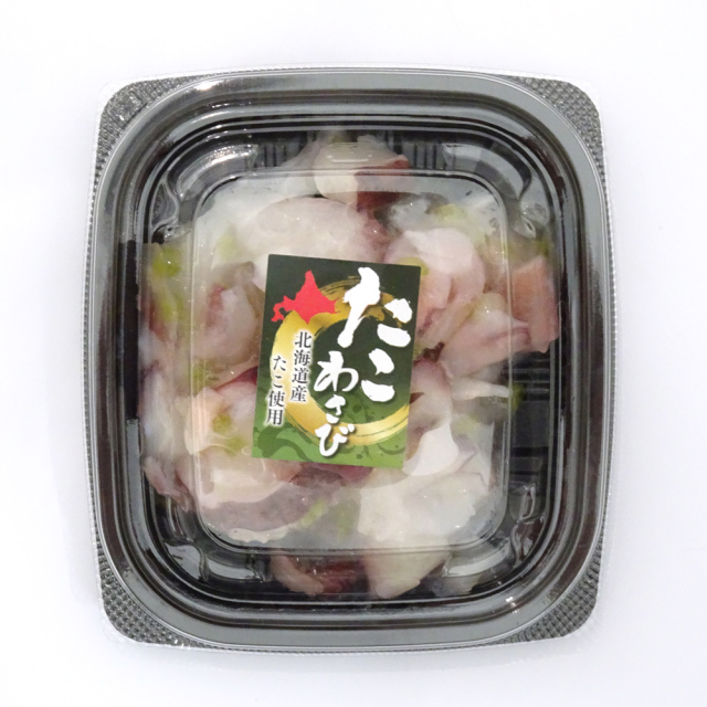 とれとれ市場オンラインショップ ｜ 北海道産たこ使用 たこわさび（100g）