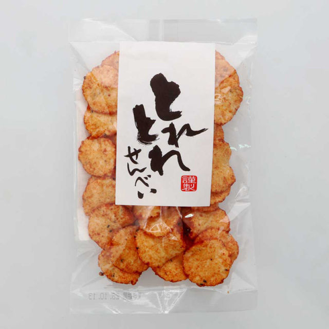 とれとれせんべい　ごまみりん