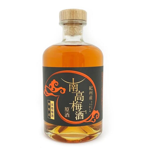 中田食品　紀州産完熟南高梅酒 原酒 （500ml）本格梅酒樽熟成