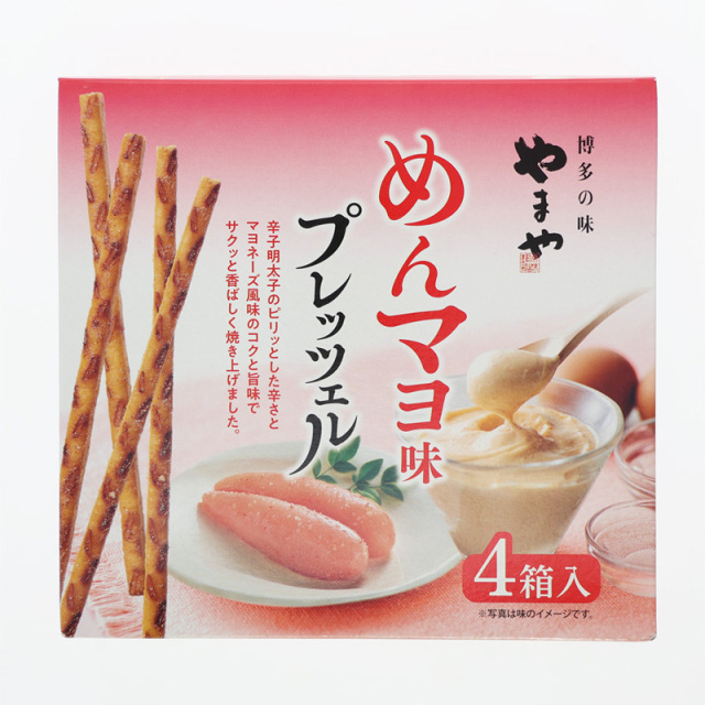 やまや　めんマヨ味プレッツェル