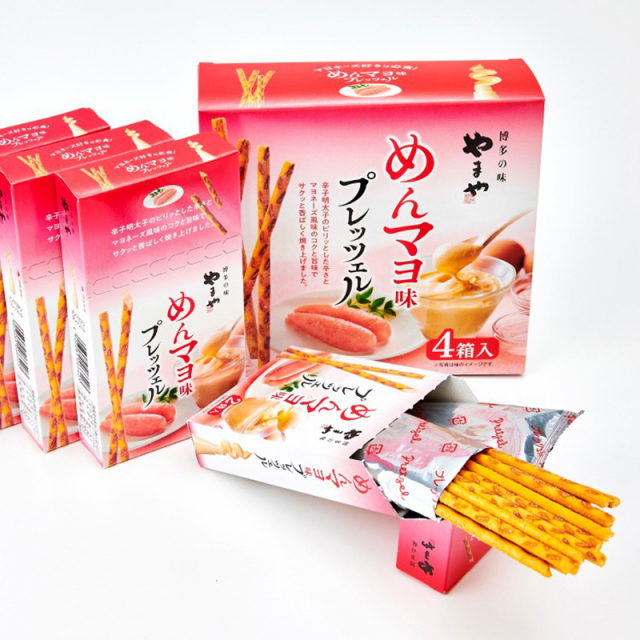 やまや　めんマヨ味プレッツェル