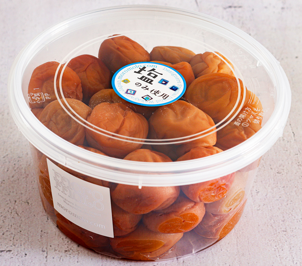 moromoloくずれ梅白干800g