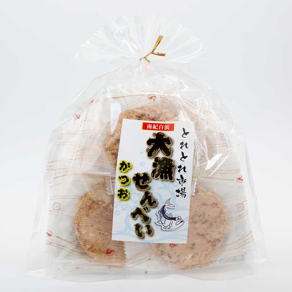 大漁せんべい かつお