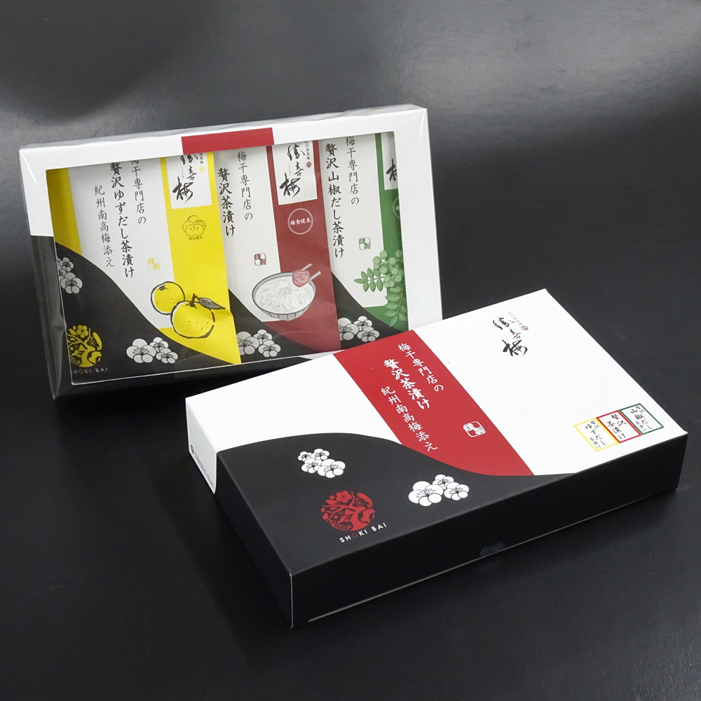 勝僖梅　贅沢茶漬け3種詰合せ