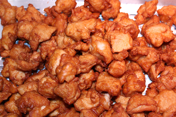 からあげ】朝引きむね肉のから揚げ 約1kg【冷蔵】