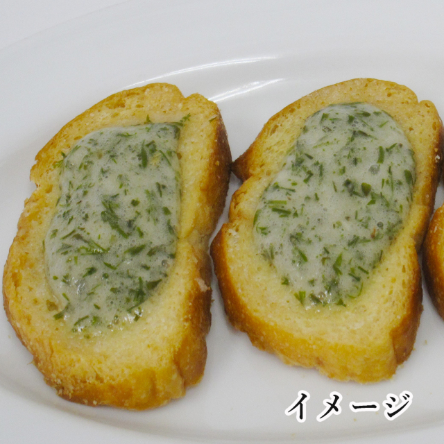 あかもくとろろラスク