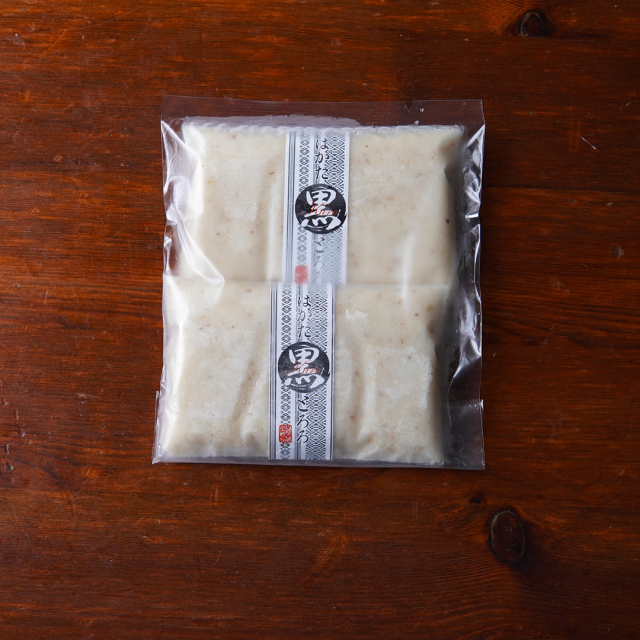 はかた黒とろろ　（醤油 枕崎鰹節 尻氏昆布 味付け　60g × 2個入り）