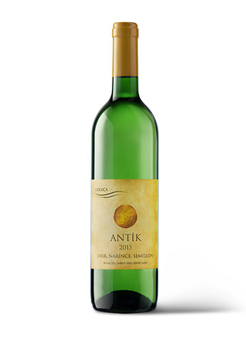 アンティック 白　エミール、ナーリンジェ、セミヨン 2015 750ml