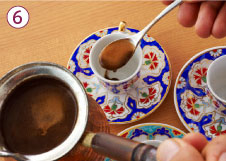 トルココーヒーの淹れ方6