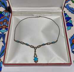 ヴィンテージ シルバー＆ボンジュク ペンダント