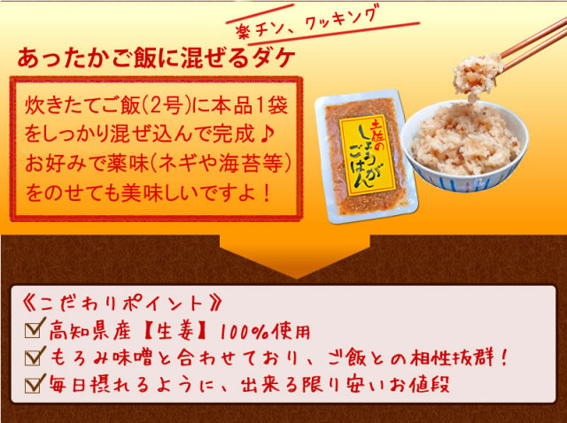 しょうがめし　スマホ　１