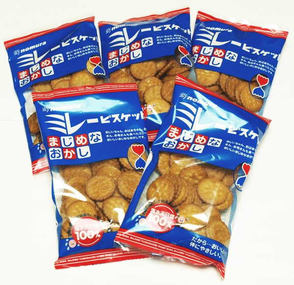 ミレービスケット　まじめミレー塩入の５袋セット！