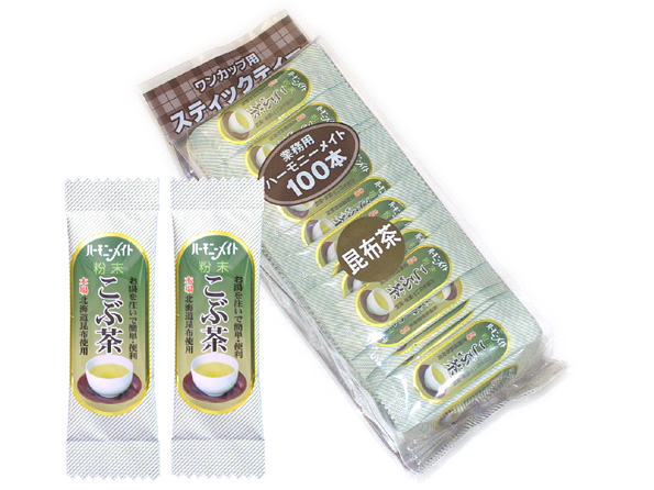 ハーモニーメイト　昆布茶　100本