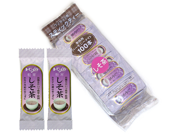 ハーモニーメイト　しそ茶　100本