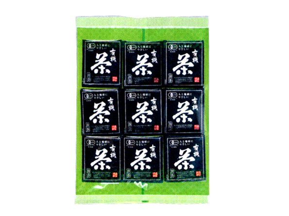 有機栽培煎茶100P（セロファン・アルミ）