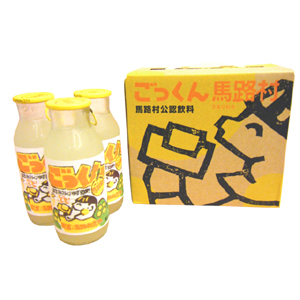 高知県名産品 ごっくん馬路村 6本入 土佐良品市