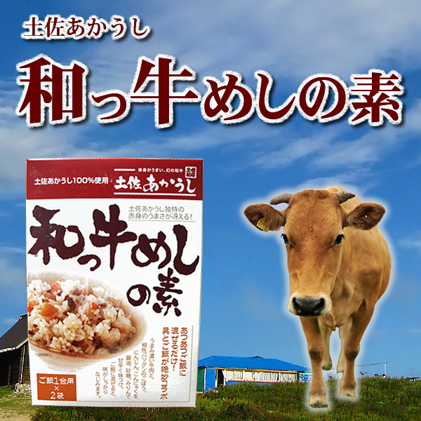 土佐あかうし100％使用　和っ牛飯の素
