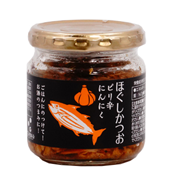 【鰹のお惣菜】 ほぐしかつお(ピリ辛にんにく) 100g