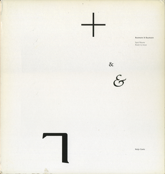 Baumann & Baumann: Spiel Raume / Room to Move