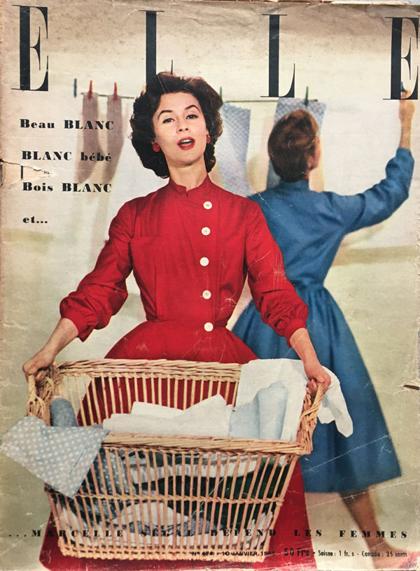 ELLE　1955-58年　各号