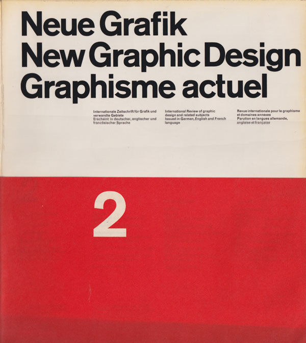 Neue Grafik / New Graphic Design / Graphisme actuel  [17 Volumes Set]