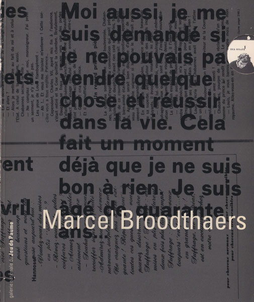 Marcel Broodthaers