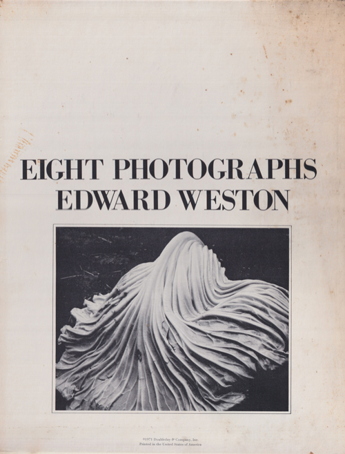 Eight Photographs: Edward Weston