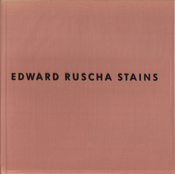edward ruscha stains