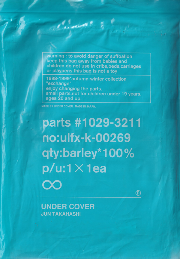 UNDERCOVER JUN TAKAHASHI 1998-1999 A/W “EXCHANGE”