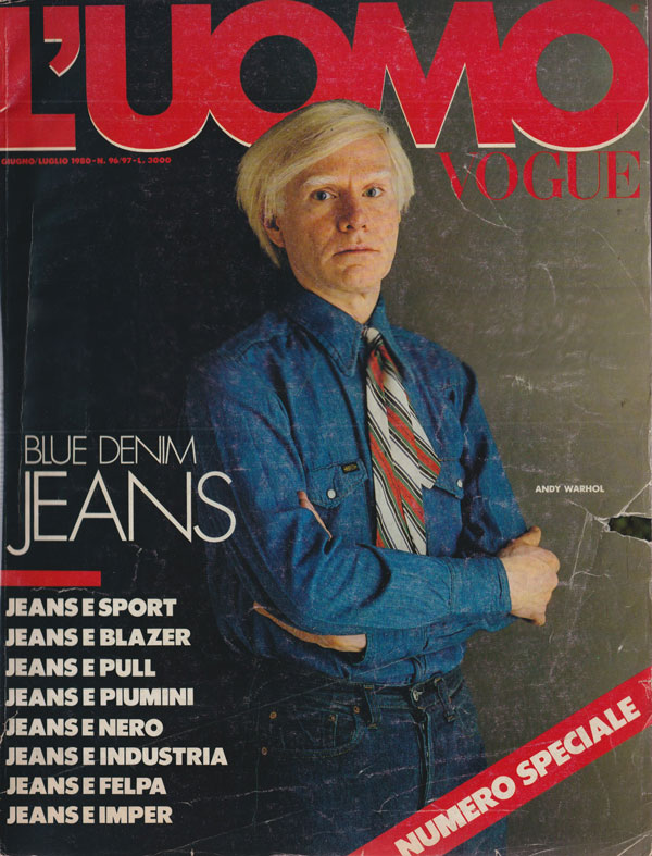 L'Uomo VOGUE 1980 N.96/97 [Andy Warhol]