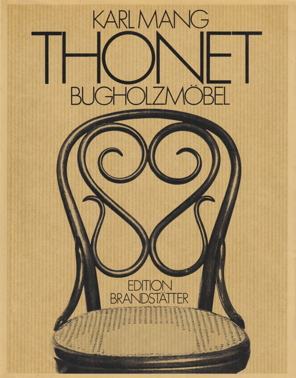 Thonet: Bugholzmobel [Ex-library]